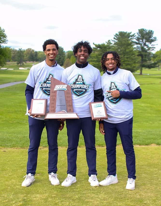 Howard Men's Golf Claims Third Straight NEC Championship